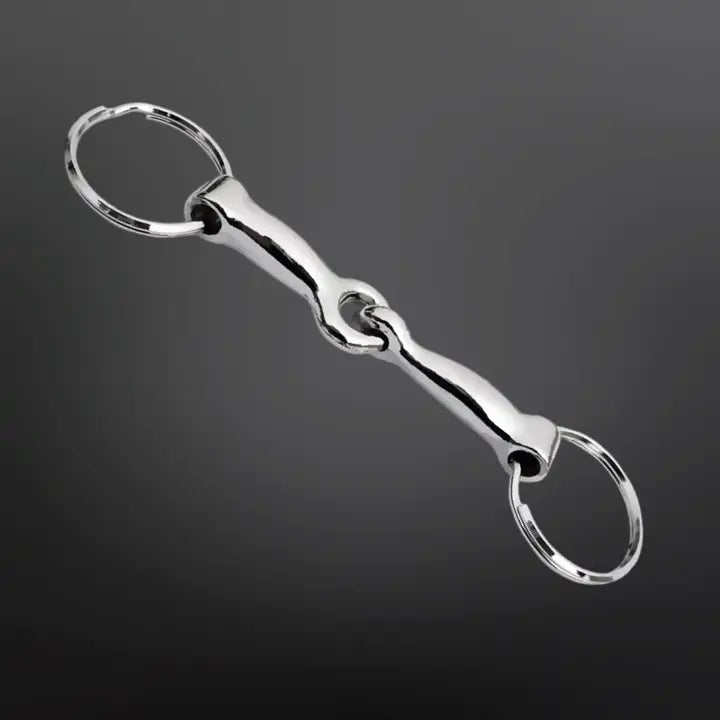 Westrian Western Equestrian Snaffle Bit Keychain