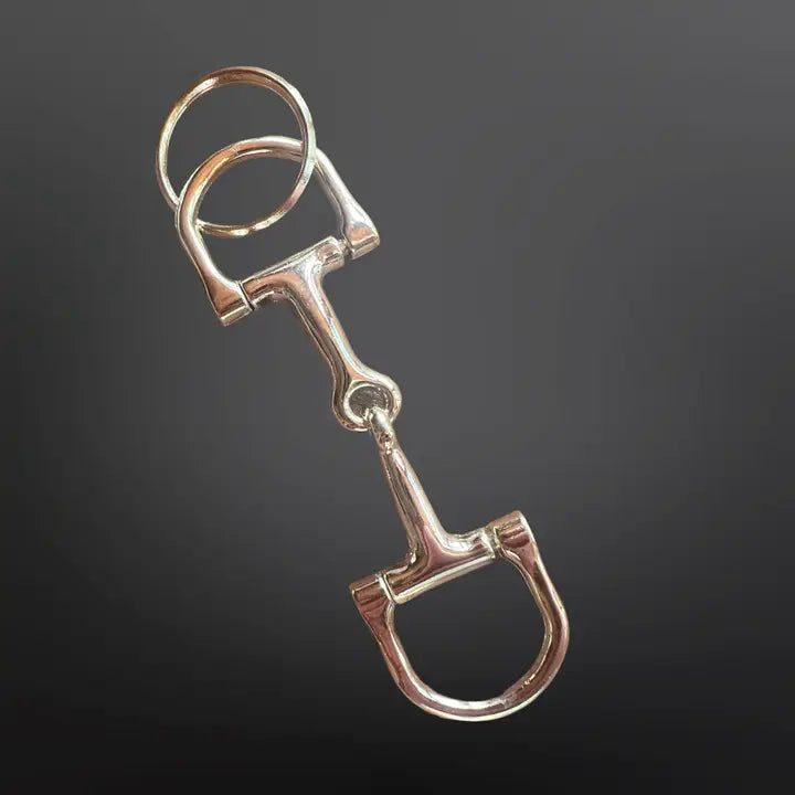 Westrian Western Equestrian Snaffle Bit Keychain