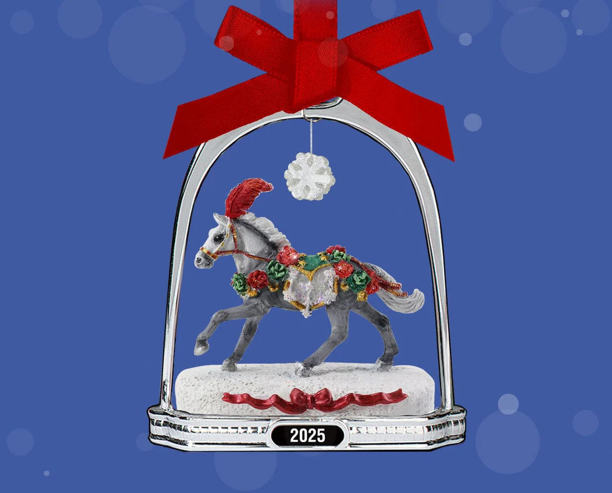 Breyer Christmas In Bloom | 2025 Stirrup Ornament