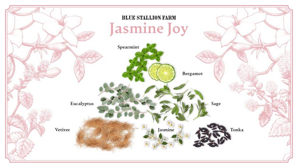 Jasmine Joy Almond Oil Almond Oil Sugar Body Scrub 390g