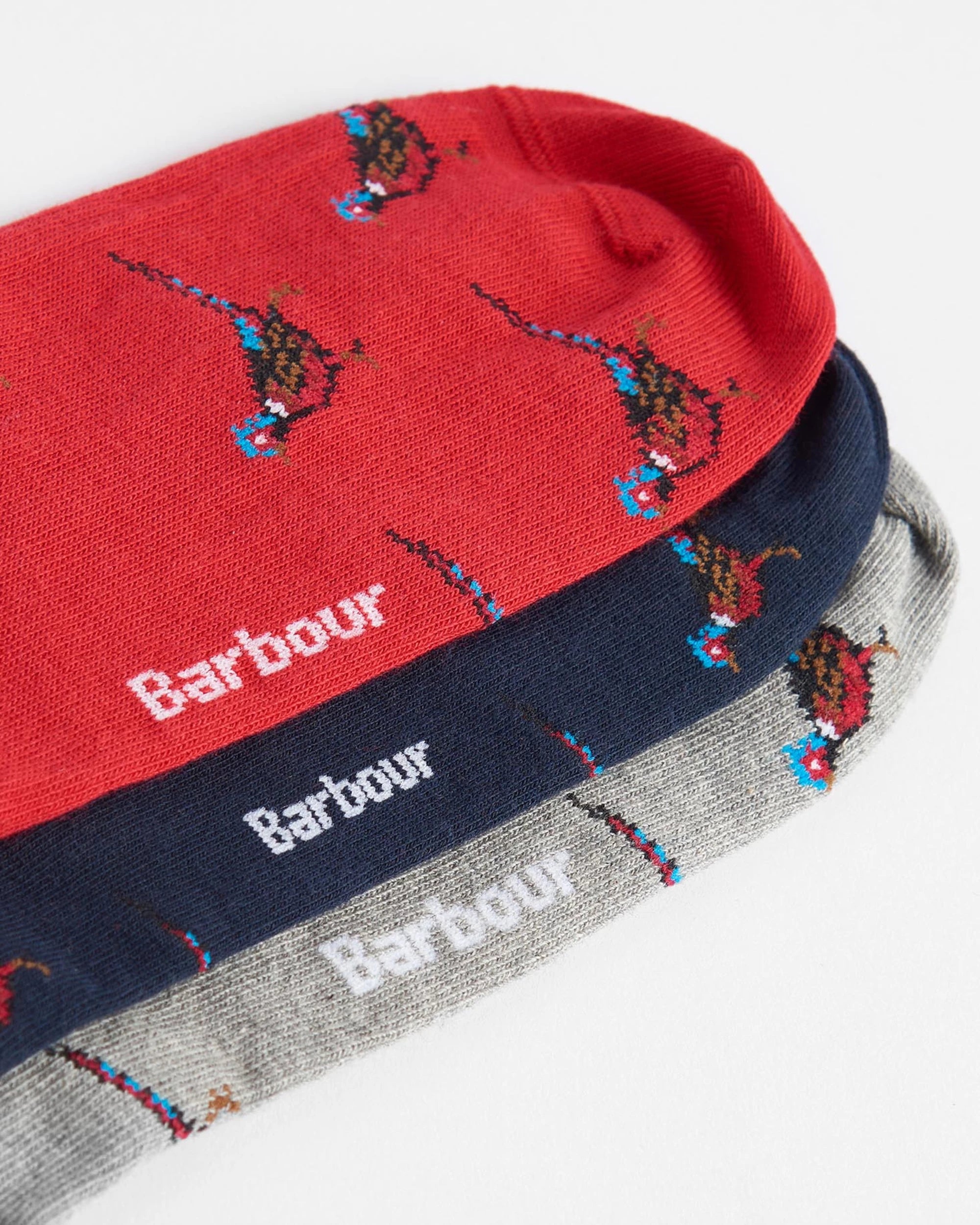 Barbour Pheasant Socks Gift Set