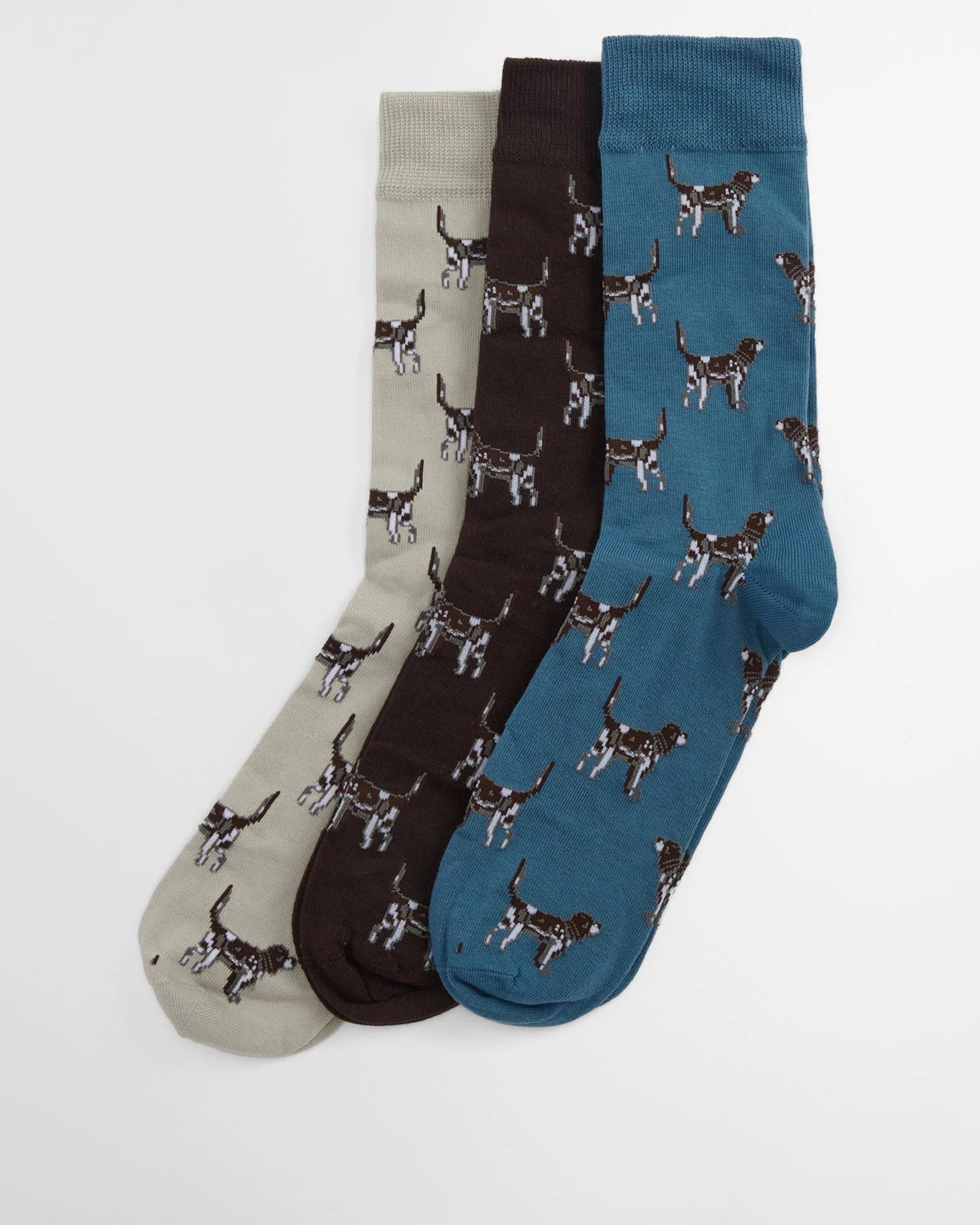 Barbour Pointer Dog Socks Gift Set