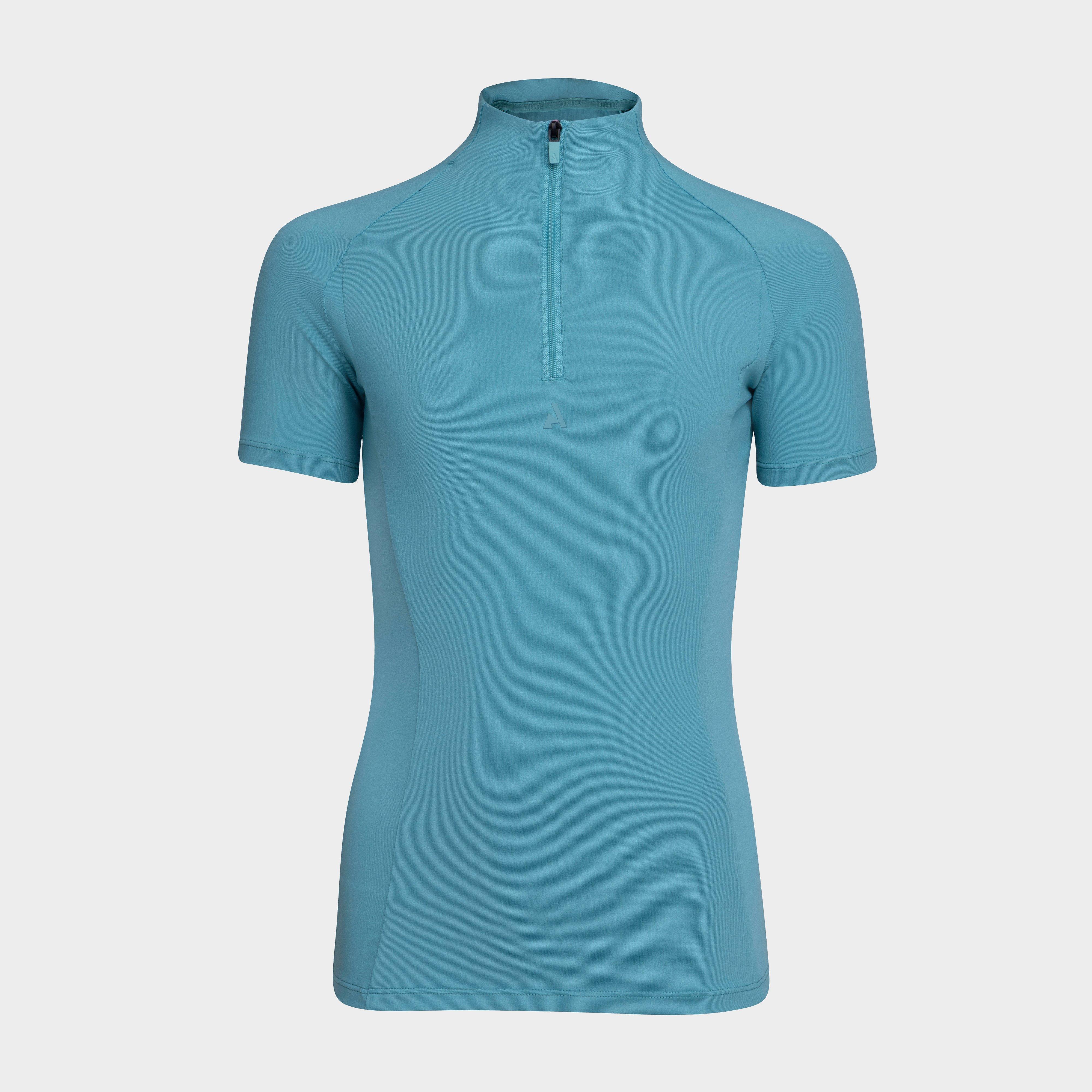 Aubrion Young Rider React Short Sleeve Base Layer - Haze