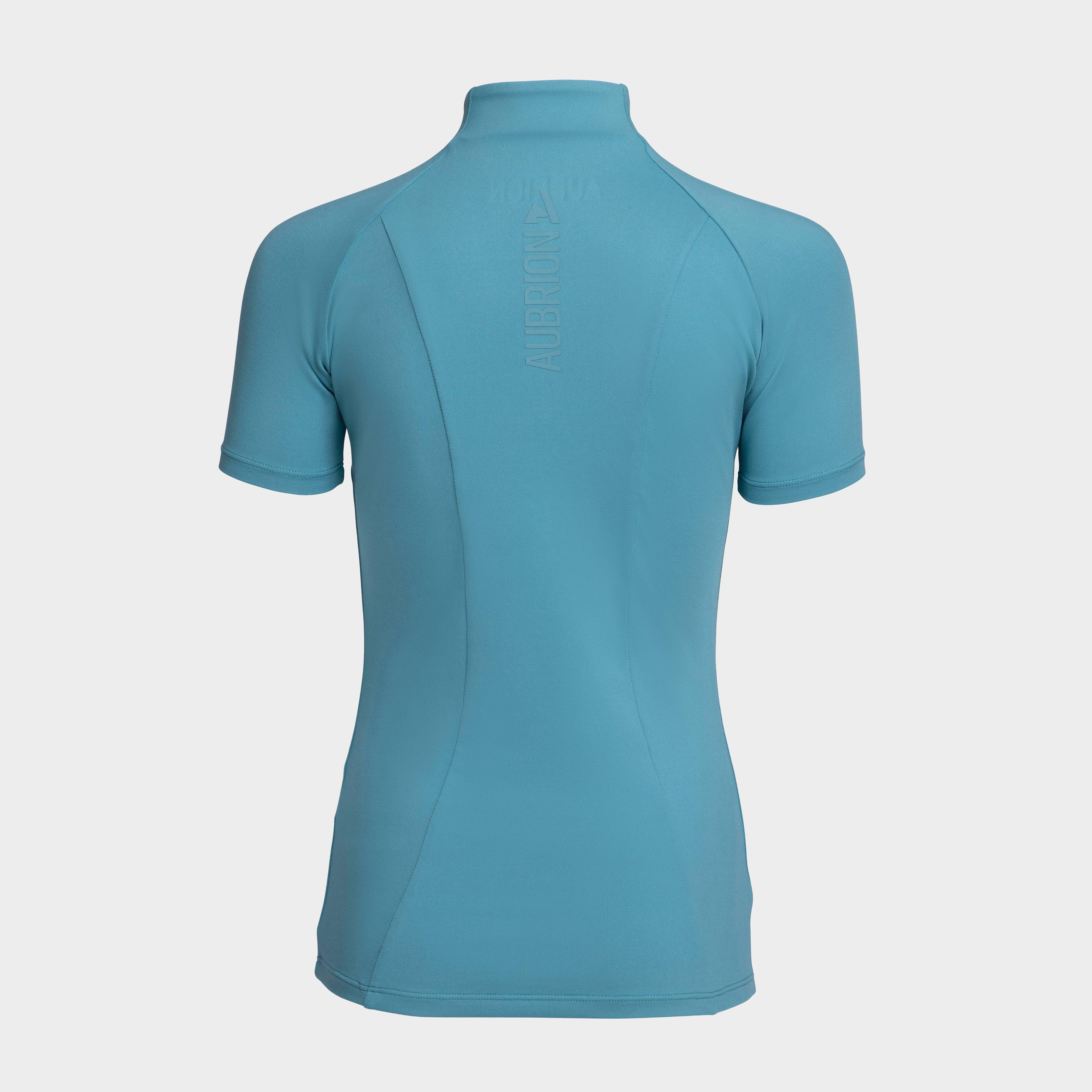 Aubrion Young Rider React Short Sleeve Base Layer - Haze