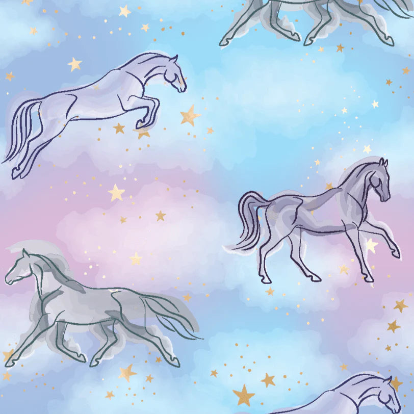 Dreamers & Schemers Pair & A Spare Boot Socks - Horsey Dreams