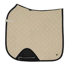 Sixteen Cypress Dressage Pad Full Pearl & Black