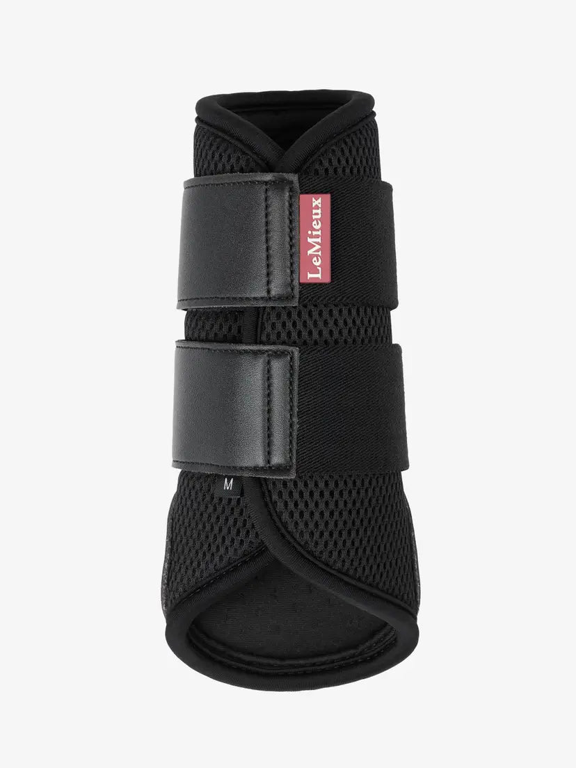 LeMieux Mesh Brushing Boots - Black