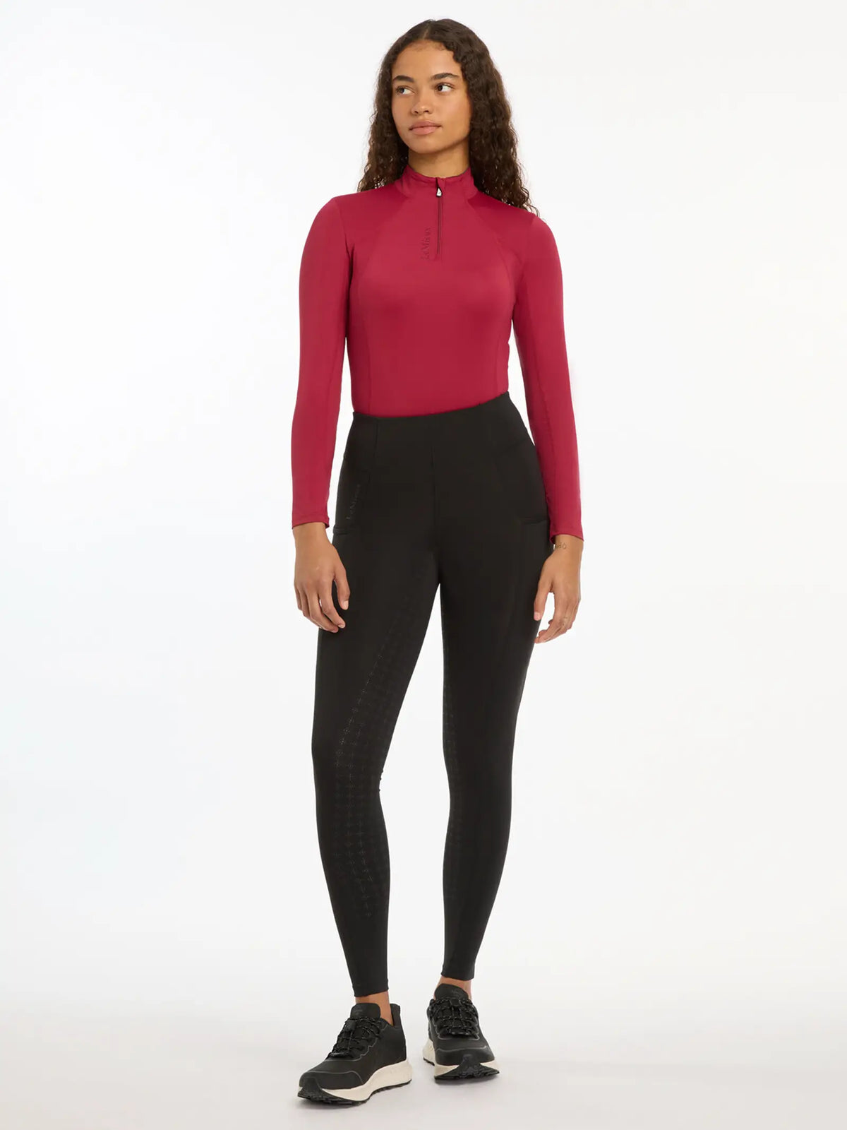 LeMieux Naomi Pull On Breeches - Black