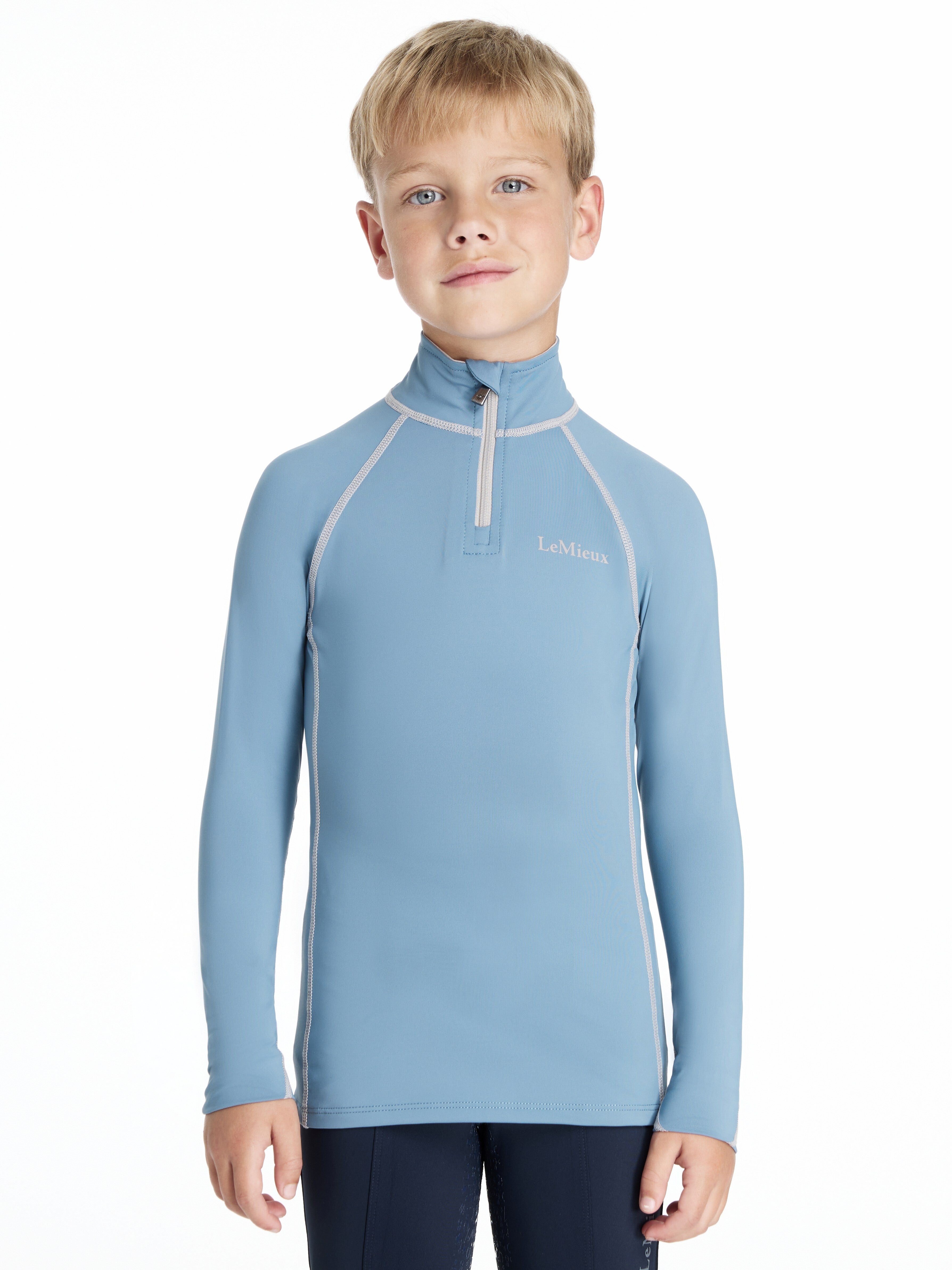 LeMieux Mini Classique Base Layer - Ice Blue
