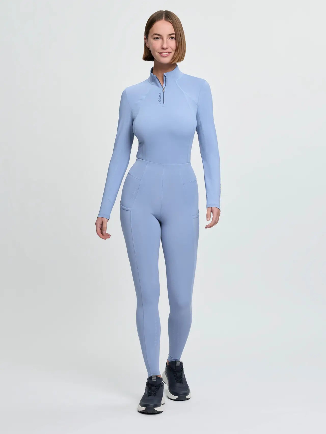 LeMieux Naomi Pull On Breech - Powder Blue