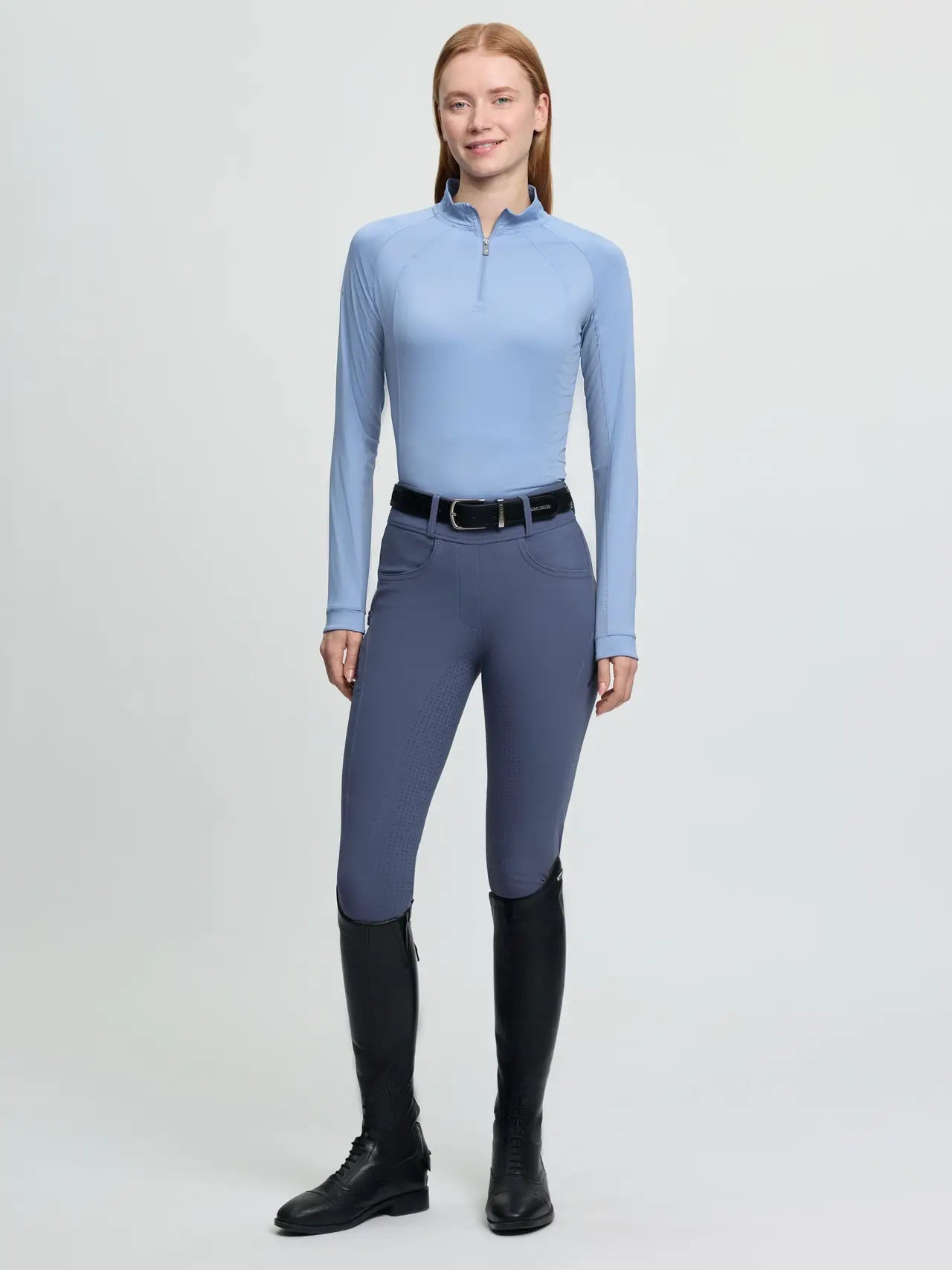 LeMieux Halle Lightweight Base Layer - Powder Blue
