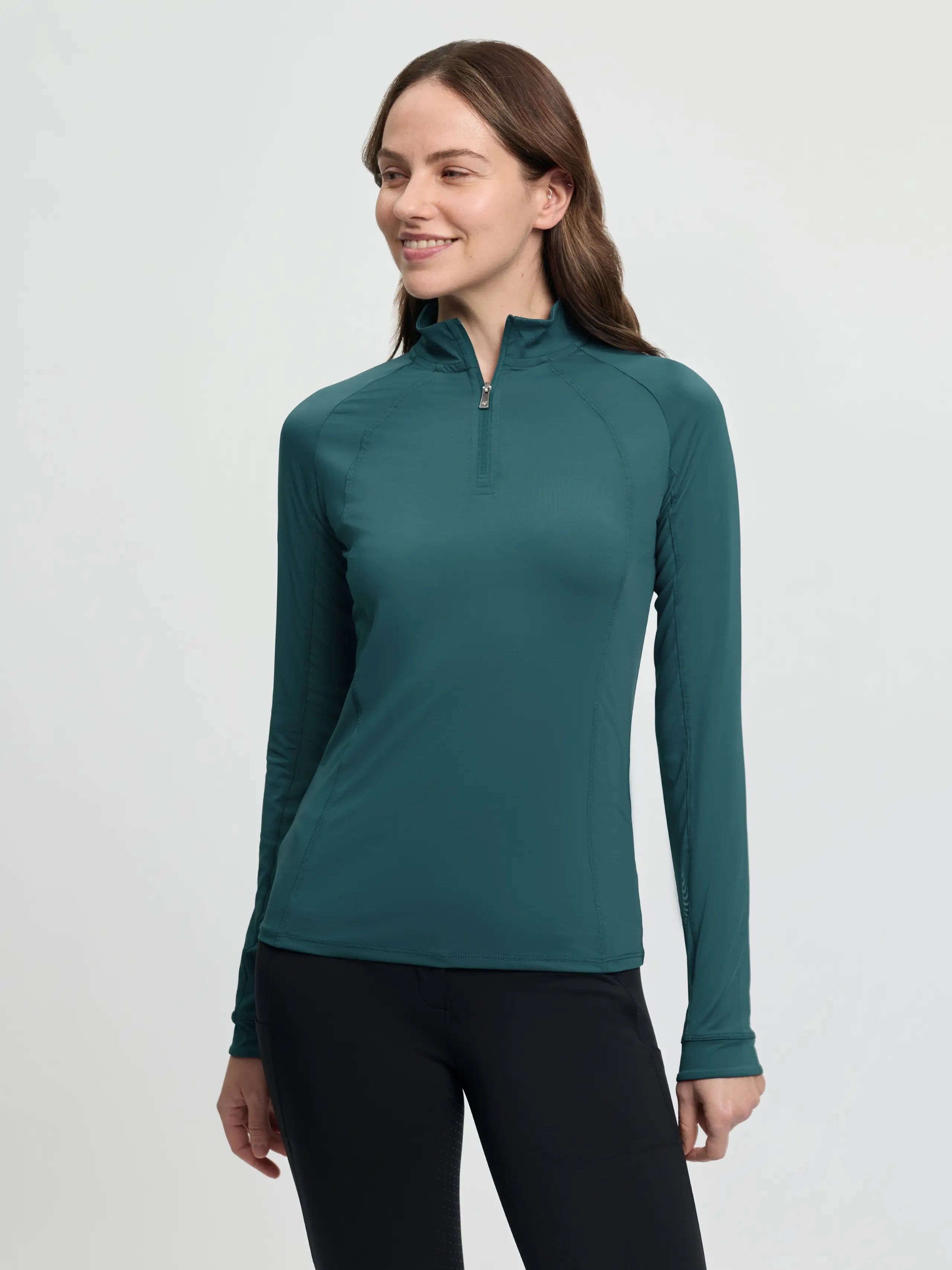 LeMieux Halle Lightweight Base Layer - Jungle