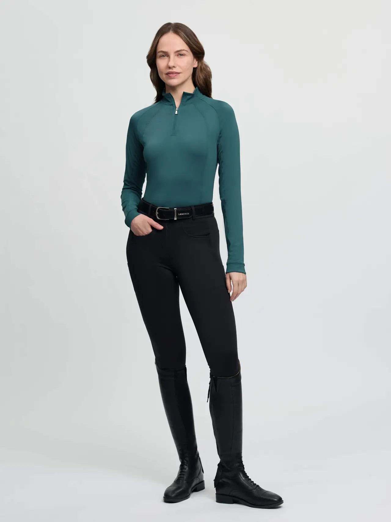 LeMieux Halle Lightweight Base Layer - Jungle