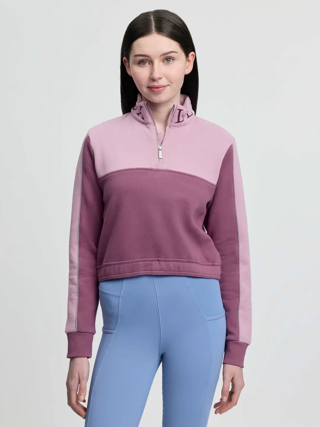 LeMieux Young Rider Cropped Kate Quarter Zip