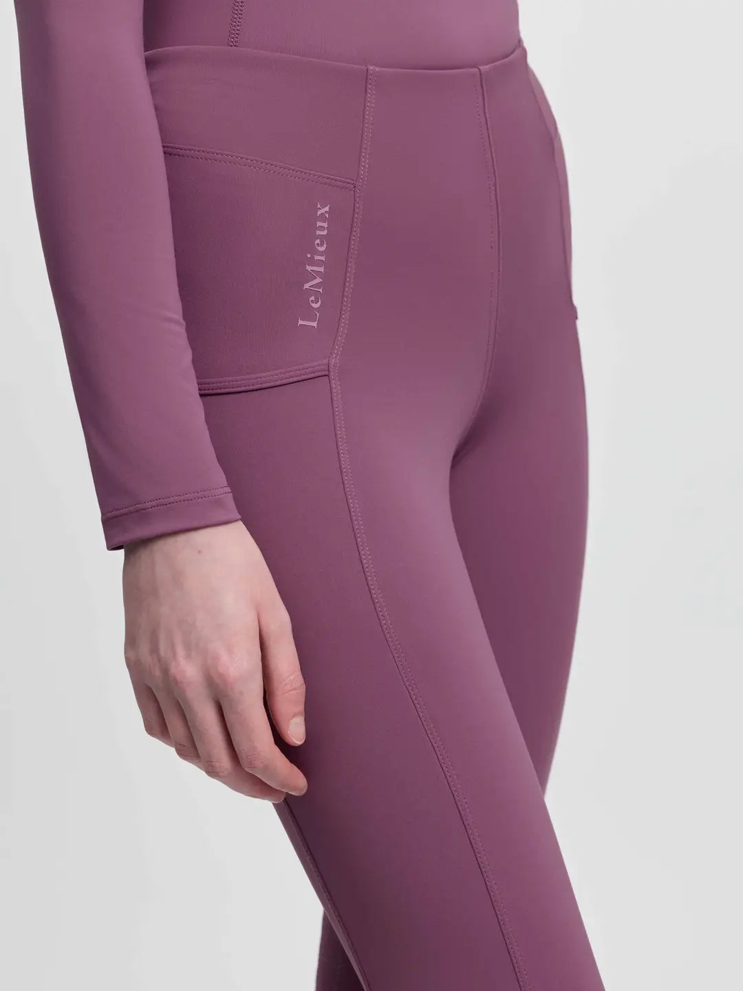 LeMieux Young Rider Orla Pull On Breech - Mallow