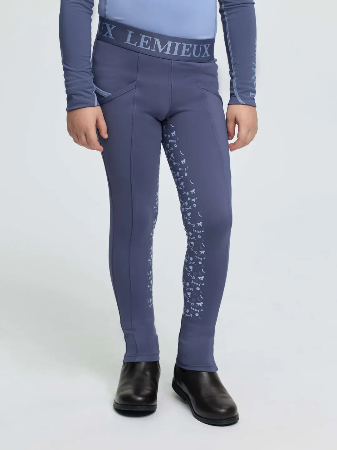 LeMieux Mini Pull On Breech - Shadow