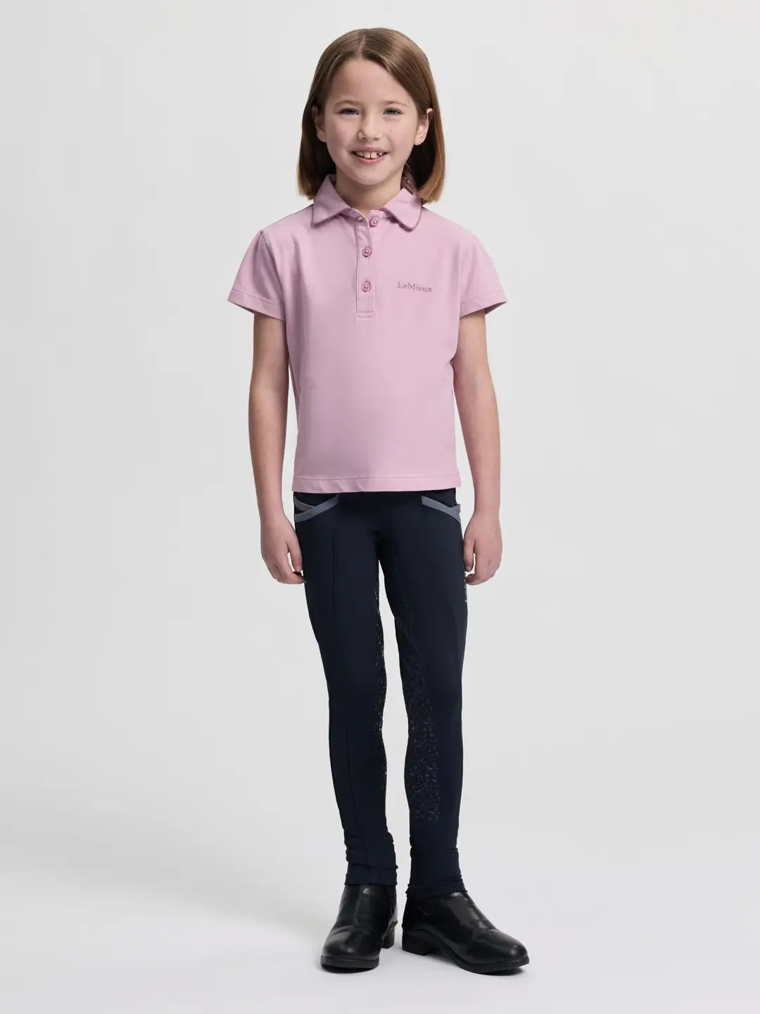 LeMieux Mini Polo Shirt - Fondant