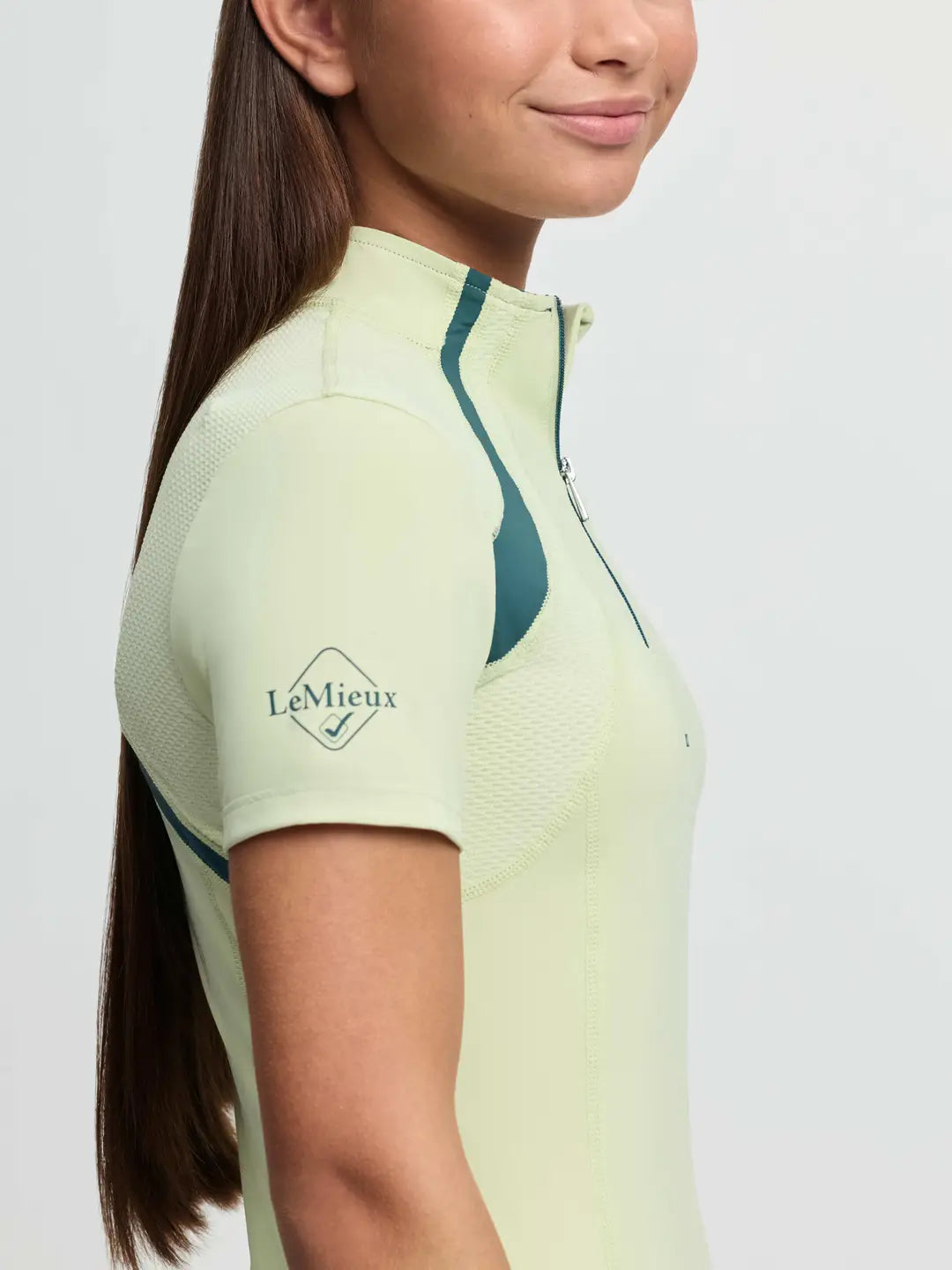LeMieux Young Rider Mia Mesh Base Layer - Macaron