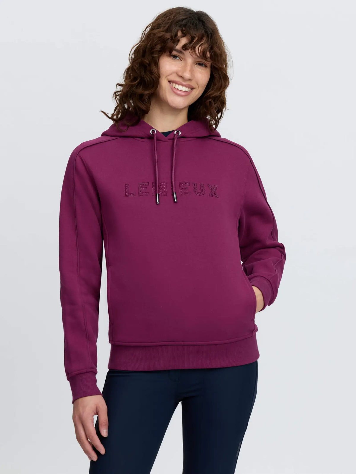 LeMieux Eden Sparkie Hoodie - Blackberry
