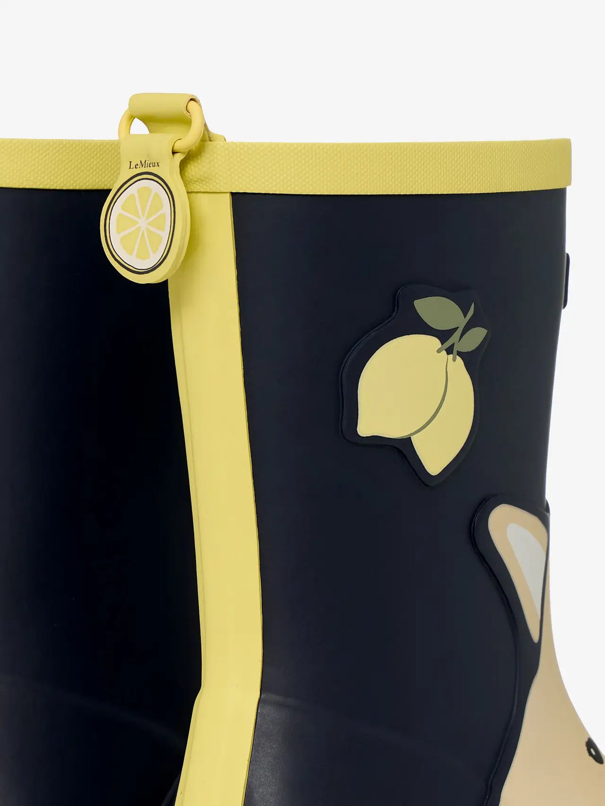 Lemieux Splash Welly Lemon - Navy