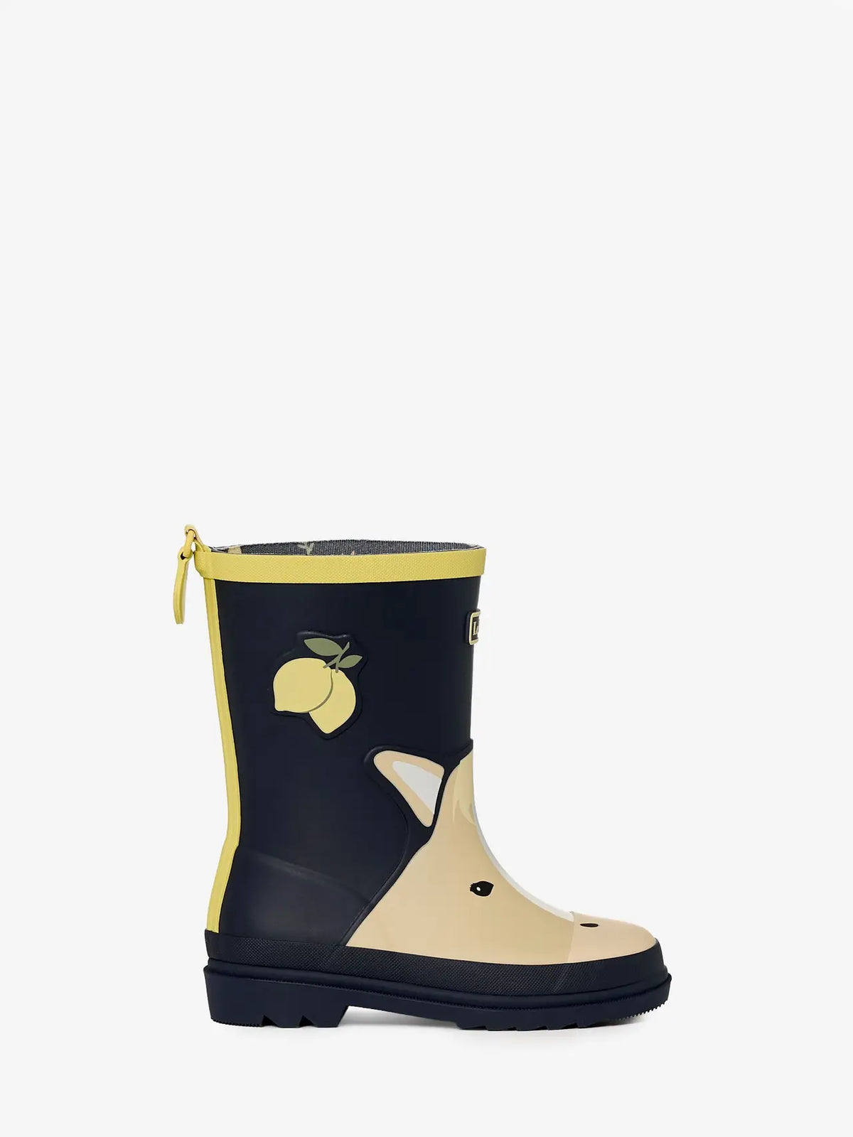 Lemieux Splash Welly Lemon - Navy