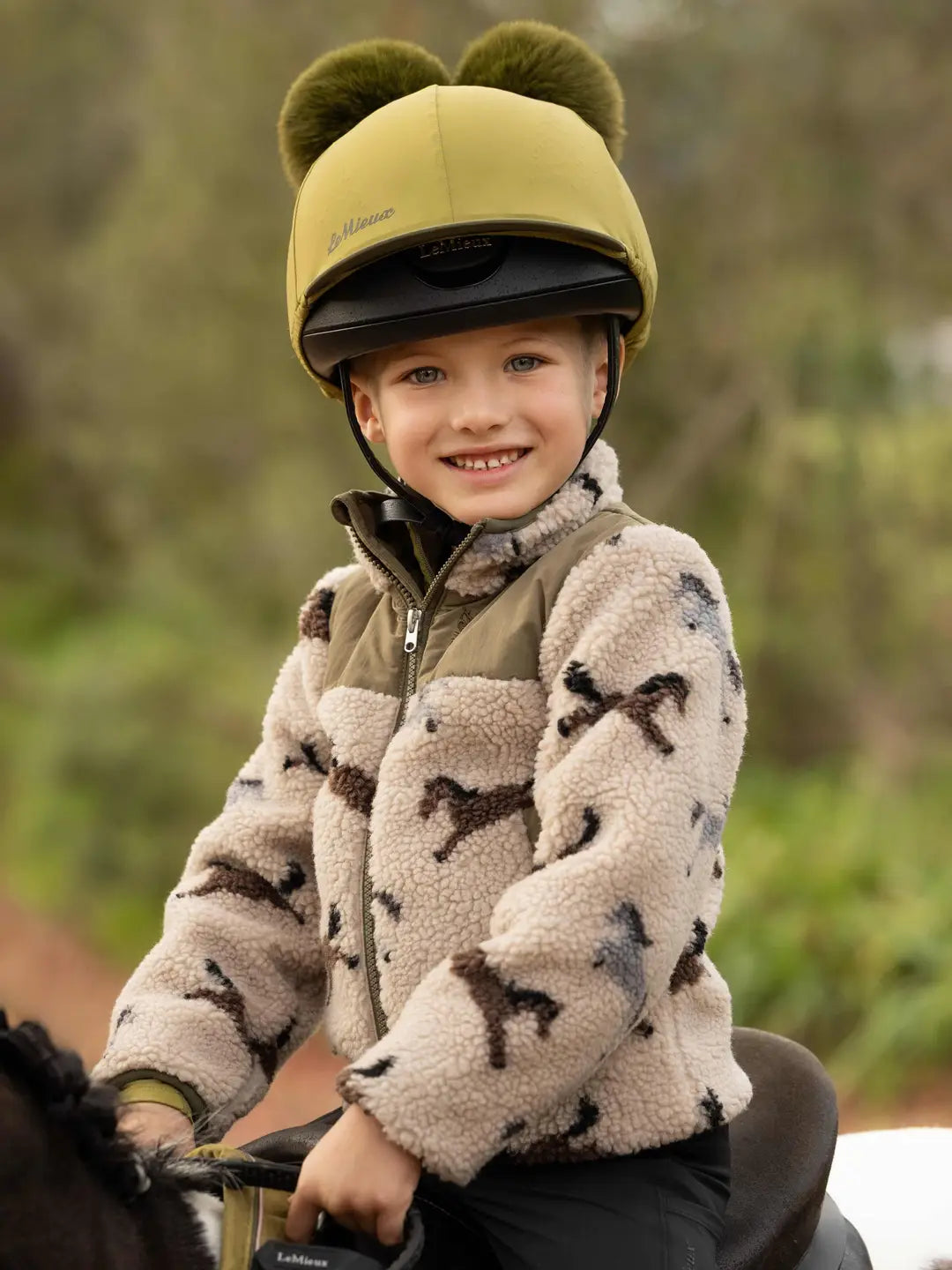 LeMieux Mini Theo Pony Fleece - Willow Green