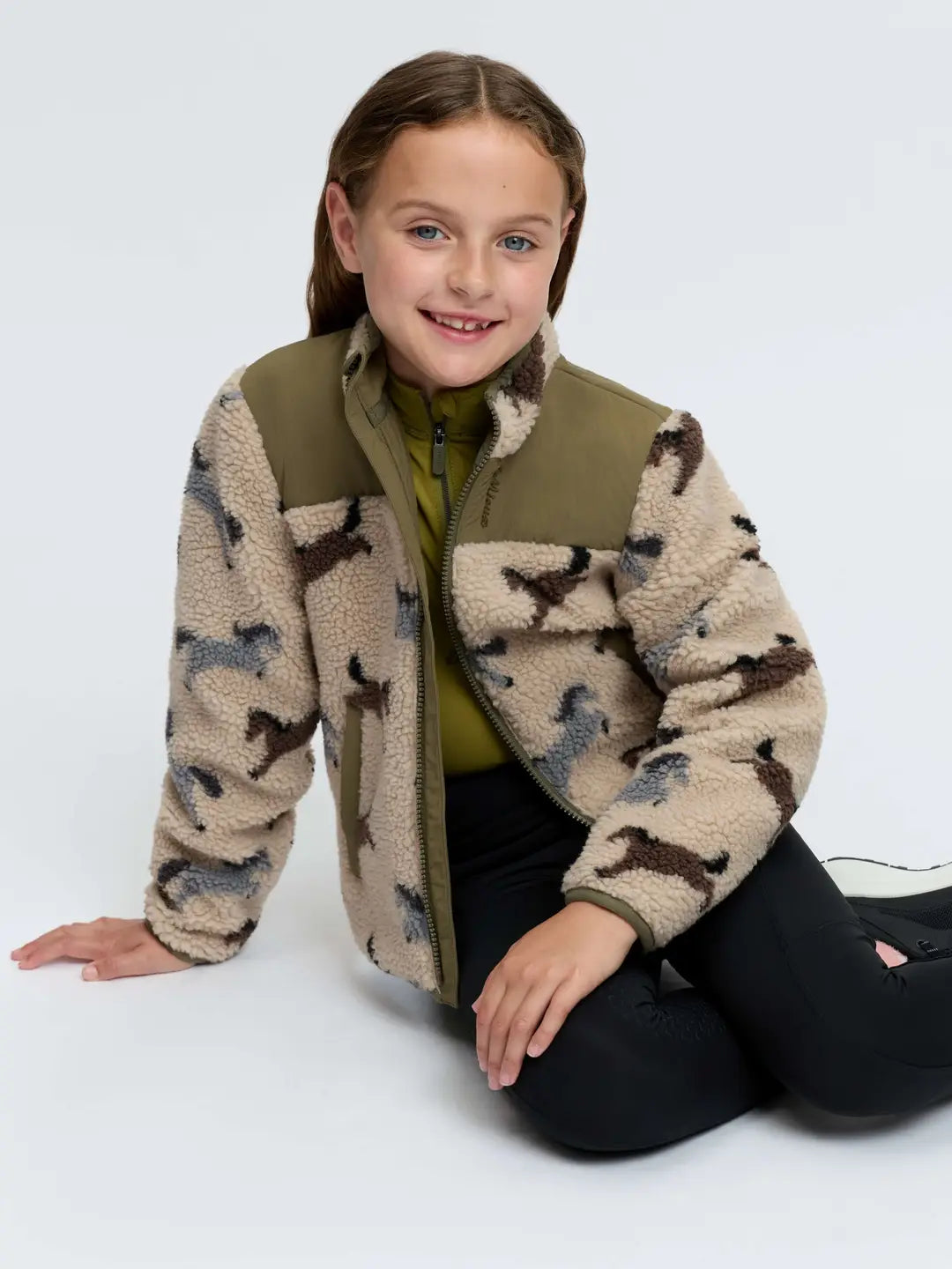 LeMieux Mini Theo Pony Fleece - Willow Green