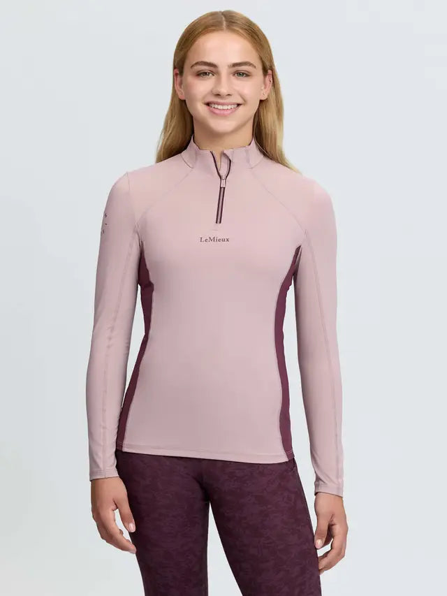 LeMieux Young Rider Classique Base Layer - Wild Rose