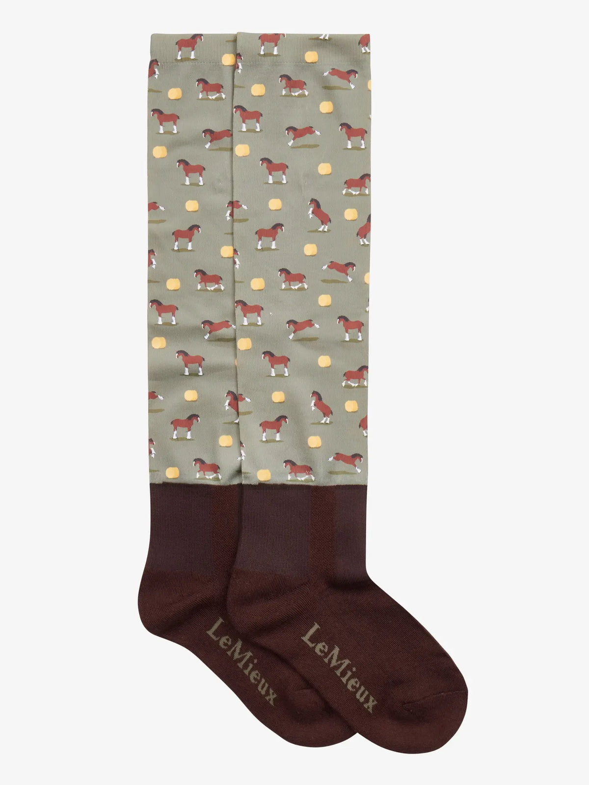 LeMieux Footsie Socks - Clydesdale/Willow