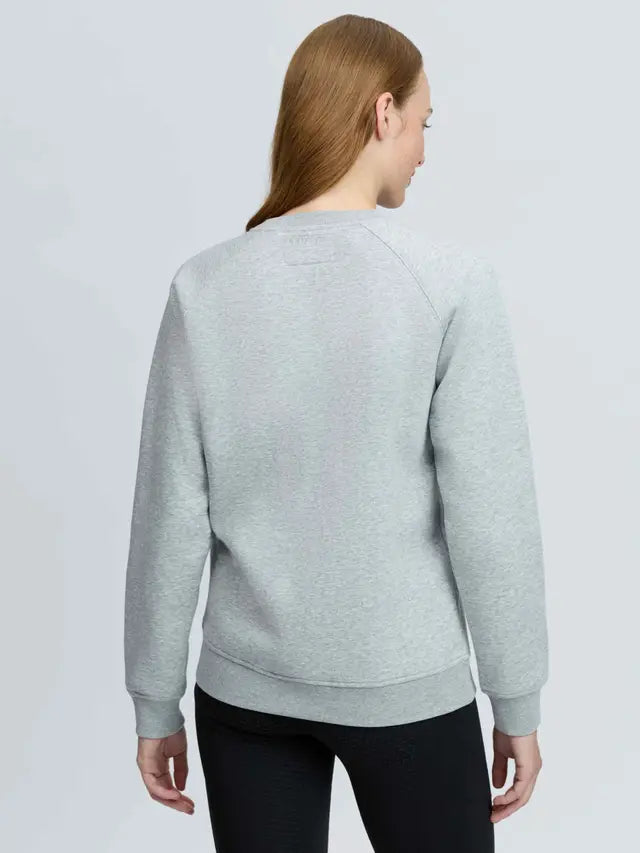 LeMieux Vida Varsity Crew Neck Sweat - Grey Marl