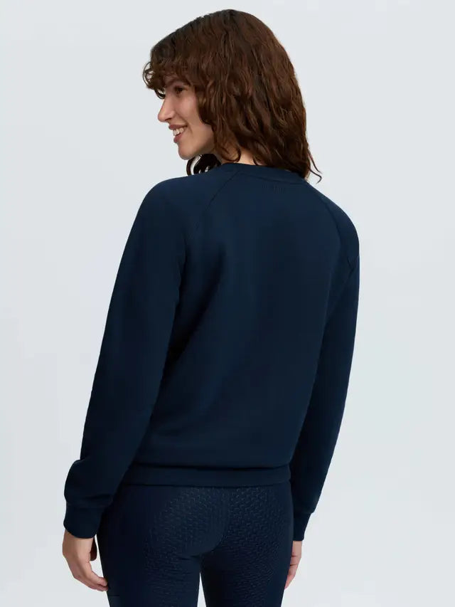 LeMieux Vida Varsity Crew Neck Sweat - Navy
