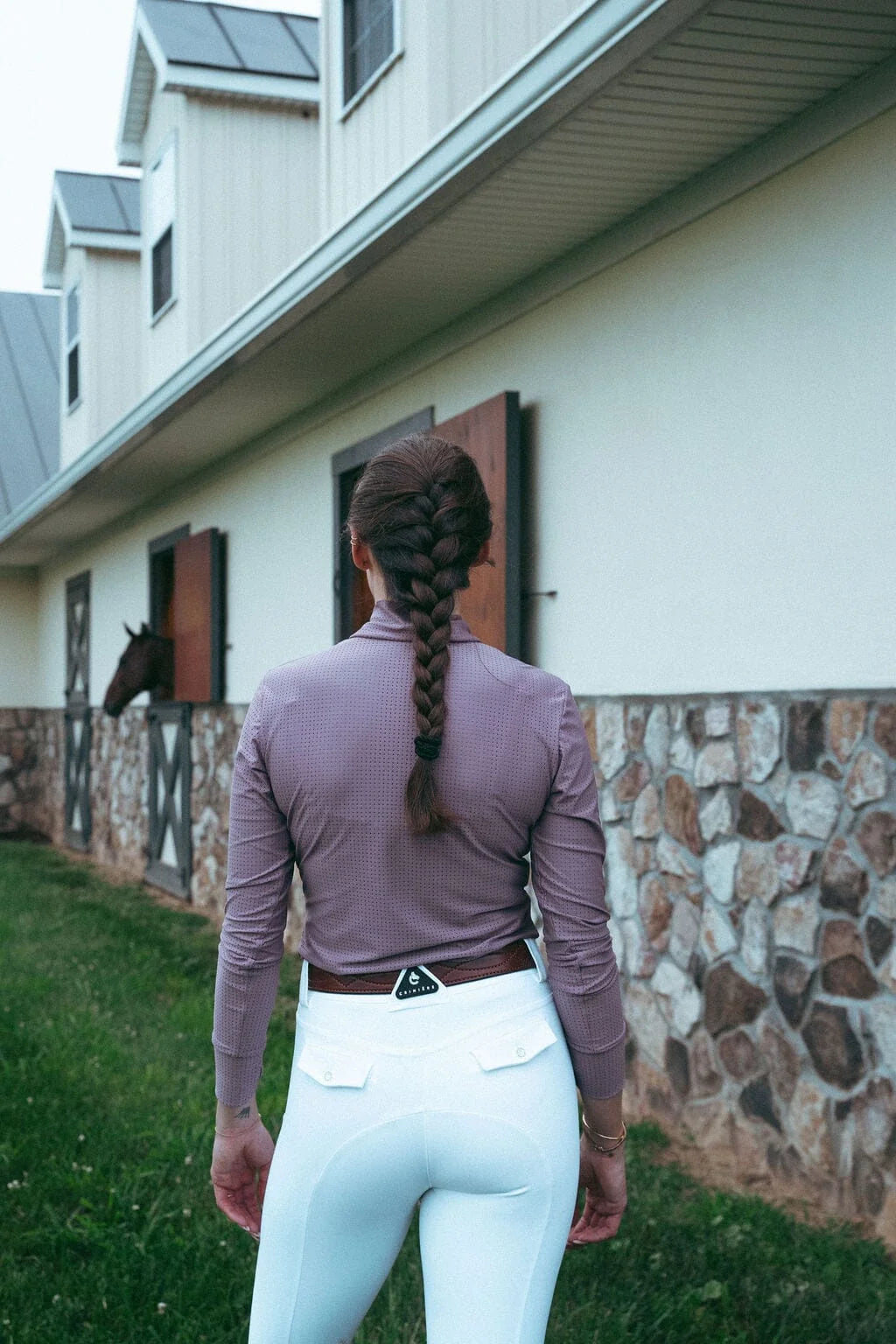 Criniēre Kai Perforated L/S | Taupe