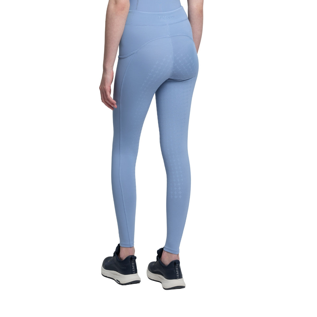 LeMieux Young Rider Orla Pull On Breech - Powder Blue