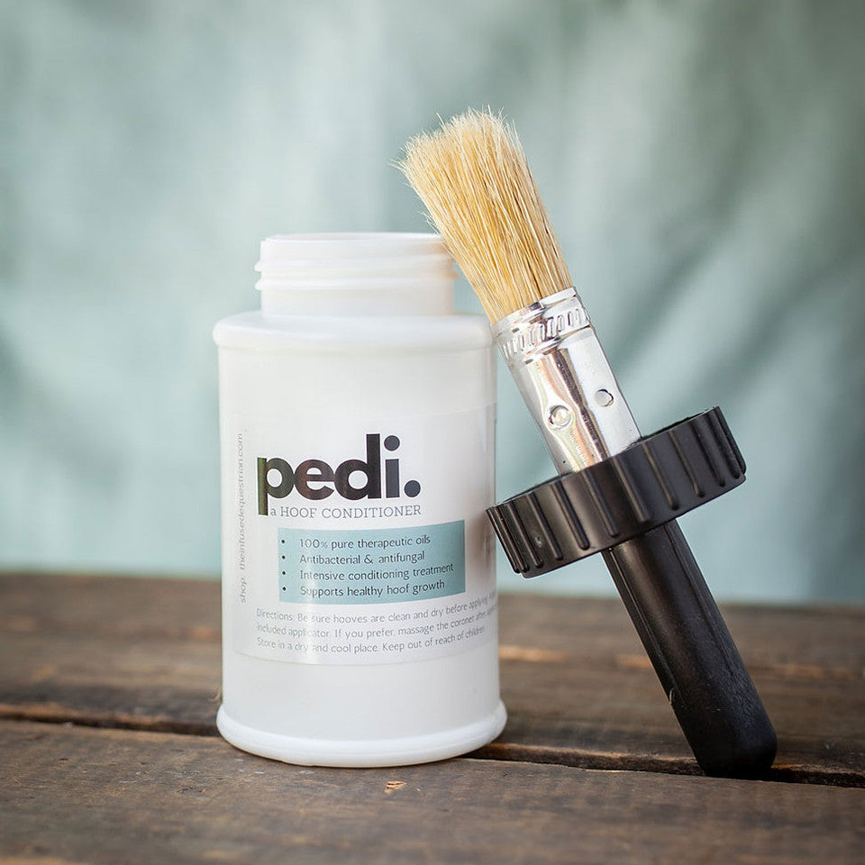 The Infused Equestrian Pedi. A Hoof Conditioner - Half Pint