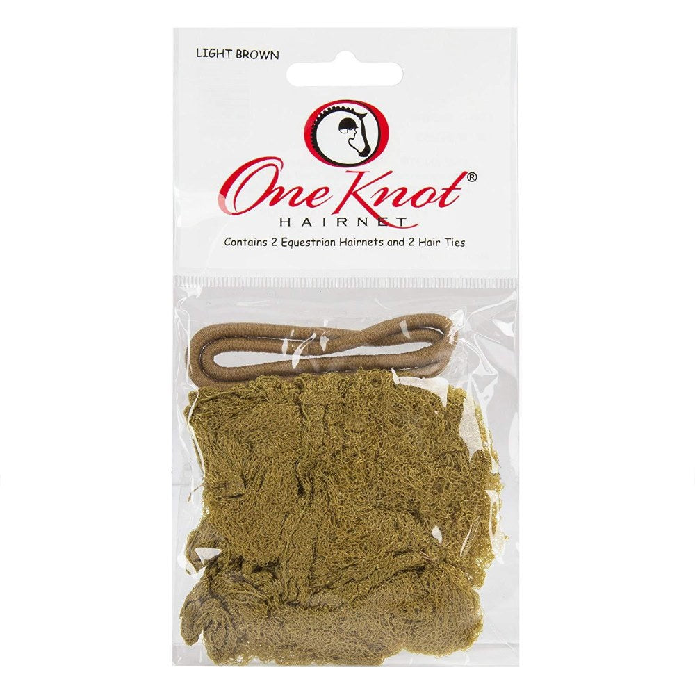 OneKnot Hairnet Light Brown