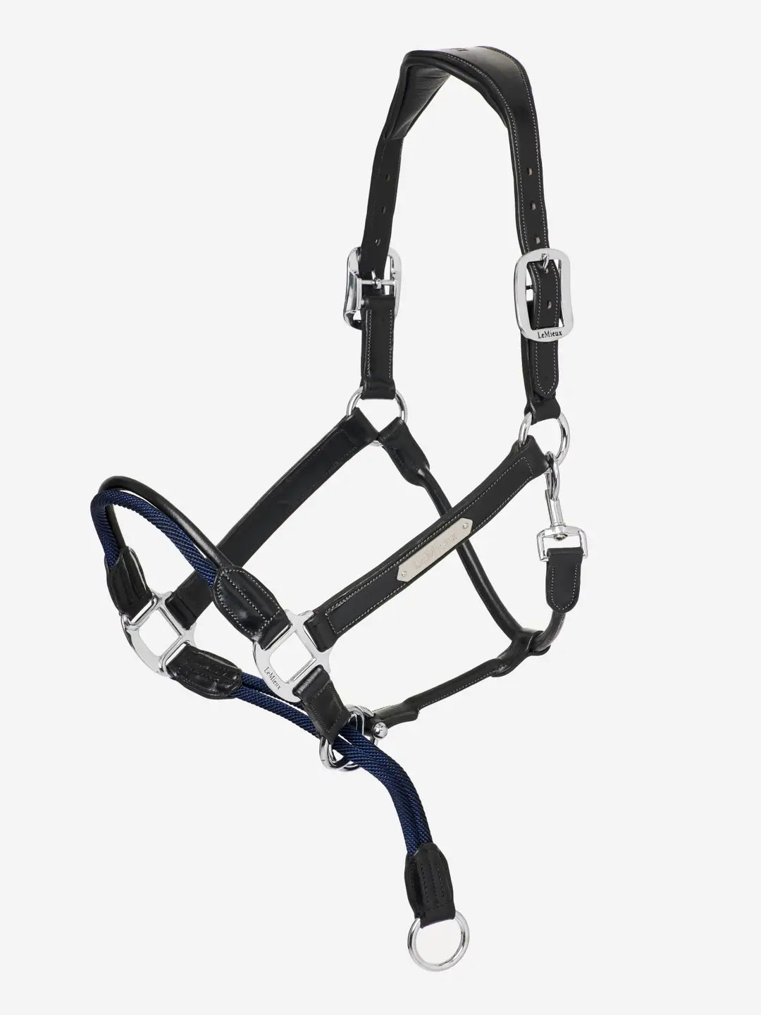 LeMieux Rope Control Headcollar Black Cob