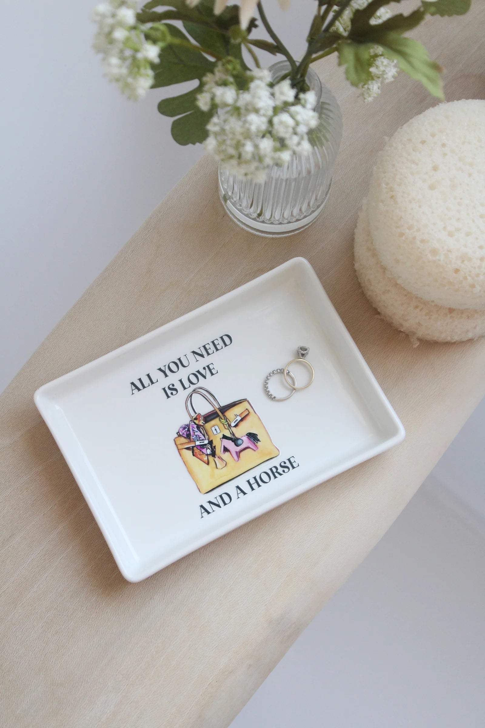 Catch All Tray Love and a Horse