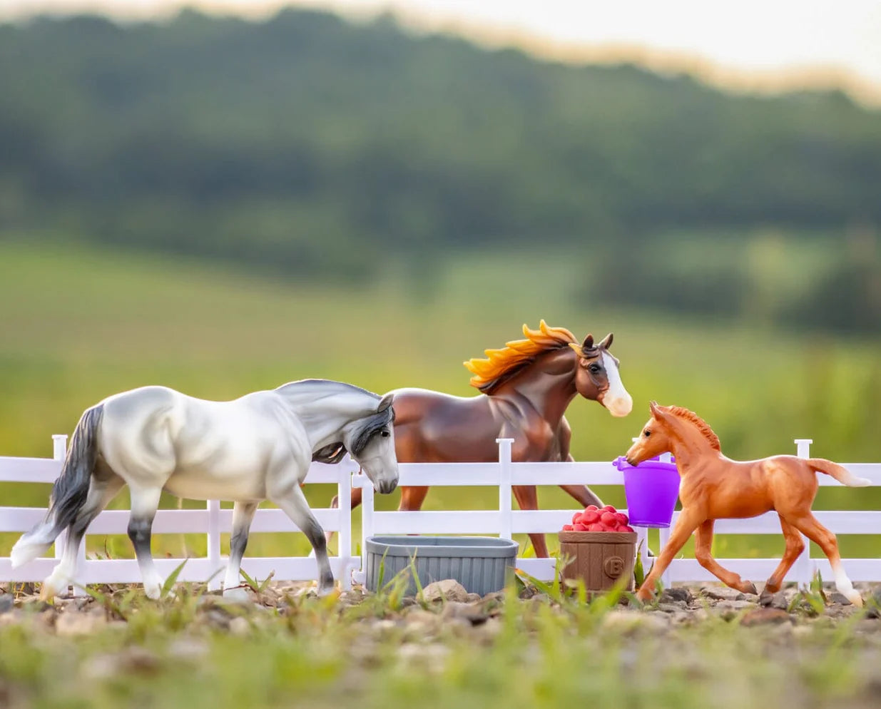 Breyer Playful Pony Family