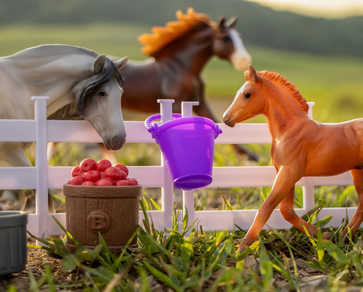 Breyer Playful Pony Family