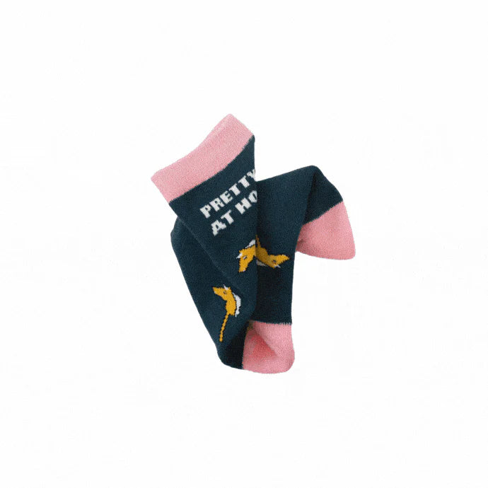 Dreamers & Schemers Knit Crew Socks - Pretty OK