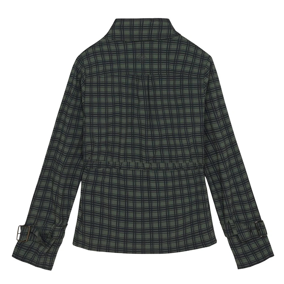 Hannah Childs Rowan Windbreaker | Dark Hunter Plaid