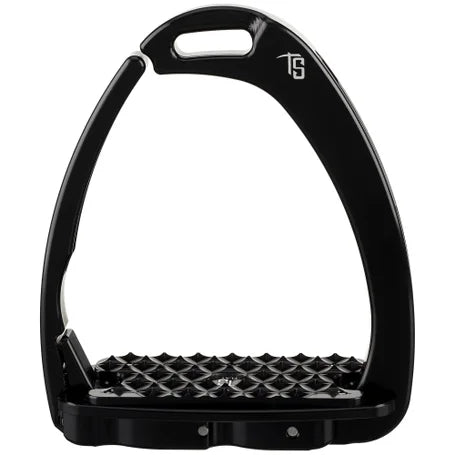 Tech Stirrups Venice EVO Flat Safety Stirrups Black