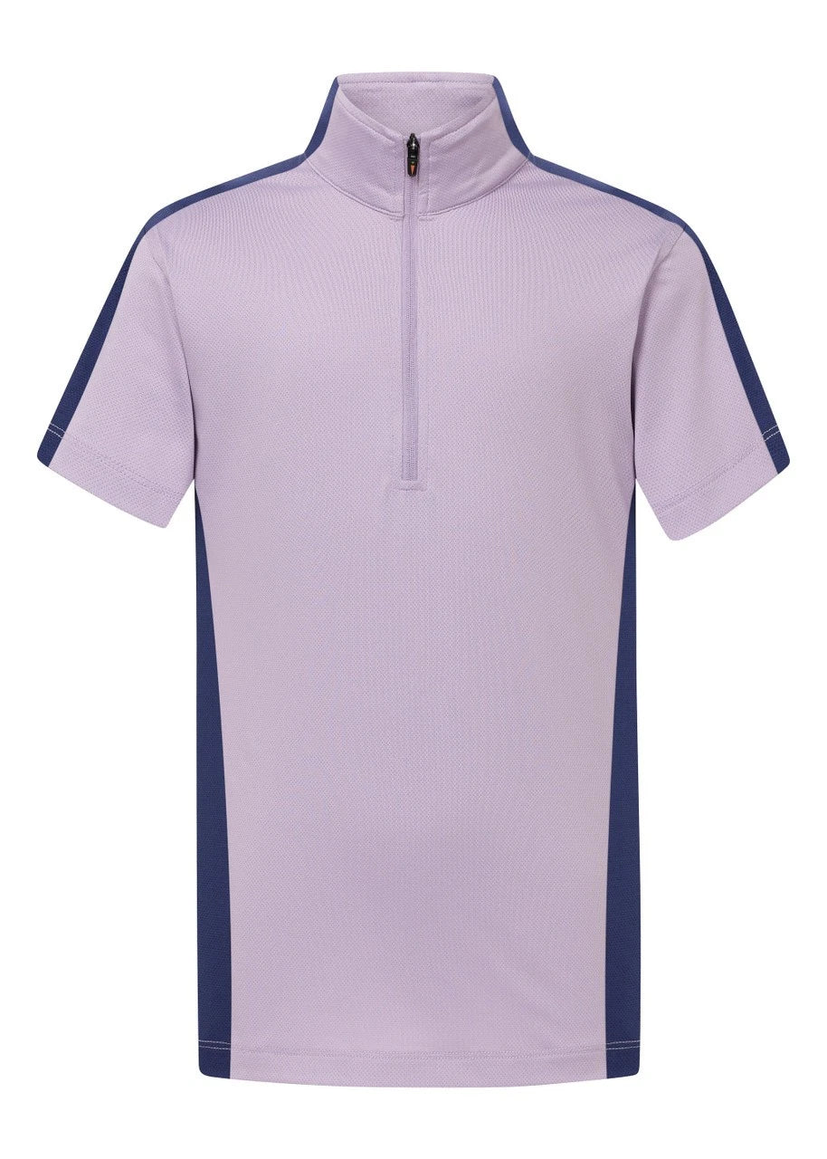 Kerrits Agility Coolcore Short Sleeve Shirt - Lunar/lilac