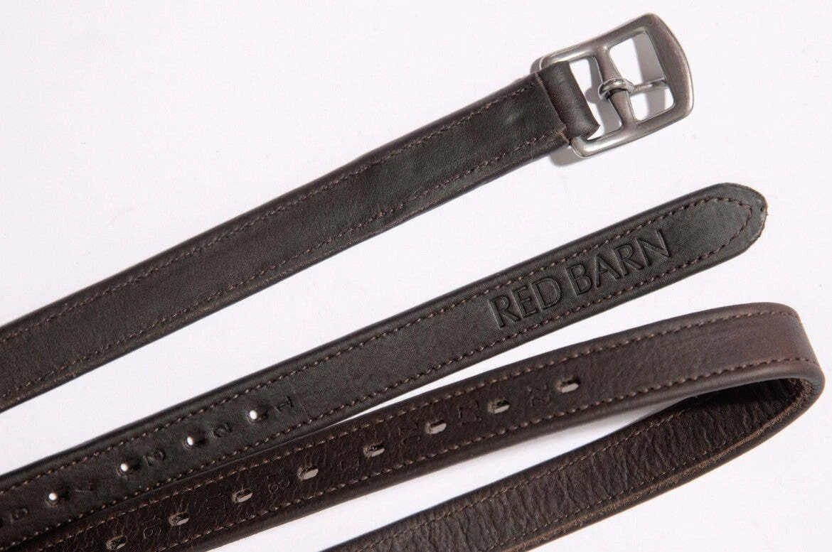 Red Barn Get'A Grip Leathers - Deep Brown