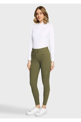 Samshield Claranova Knee Grip Breech - Kaki