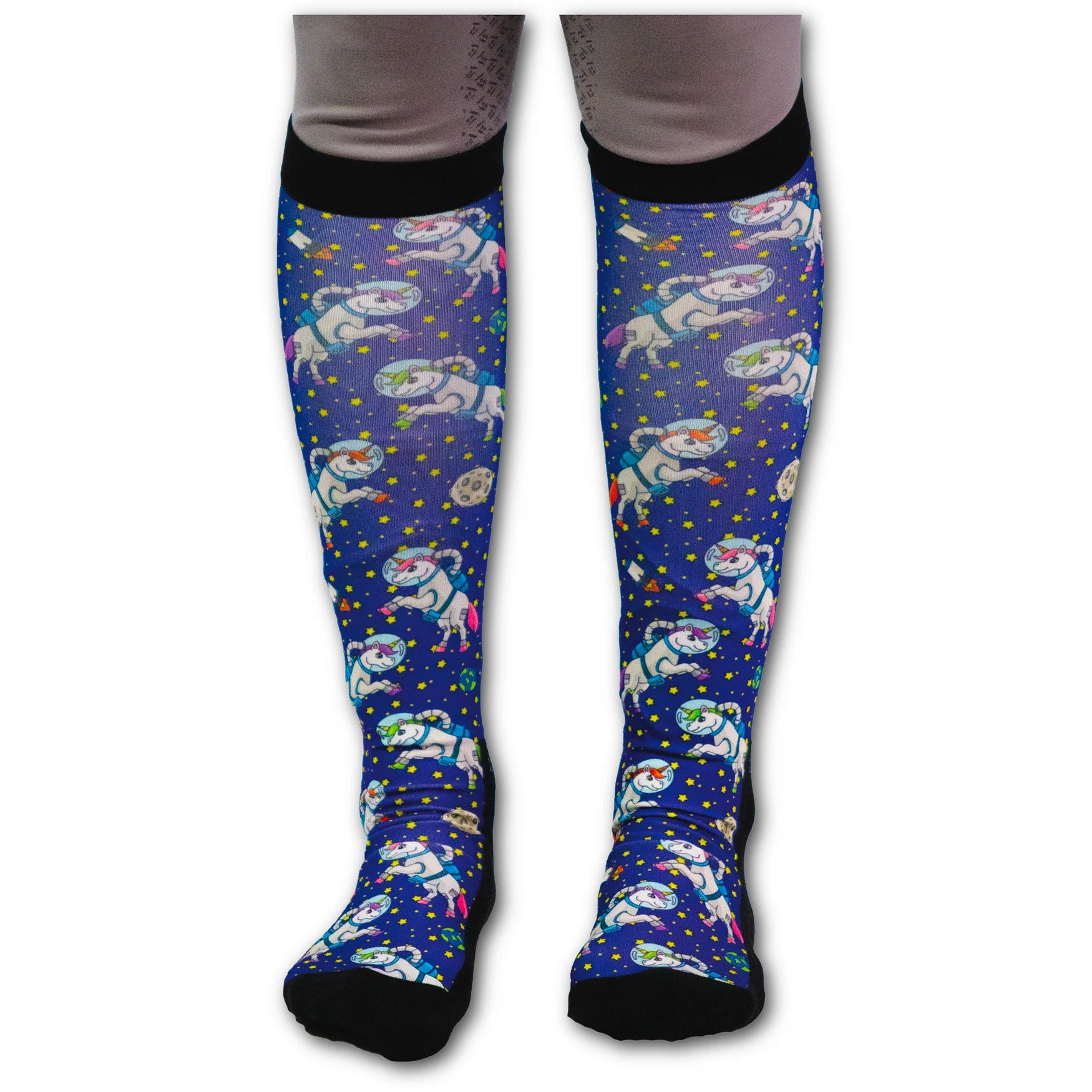 Dreamers & Schemers Pair & A Spare Boot Socks - Unicorns In Space