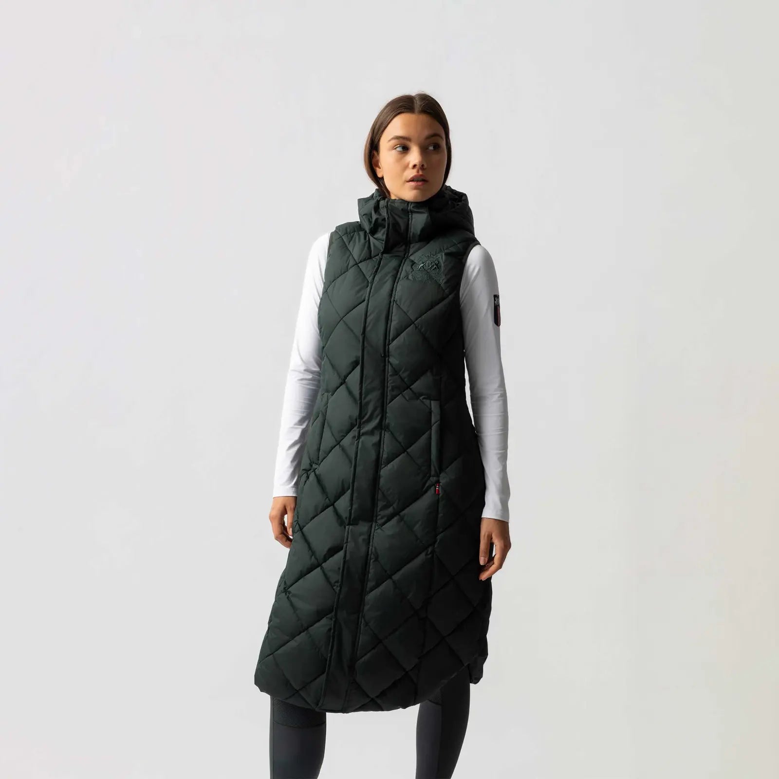 B Vertigo Gem Womens Long Padded Riding Vest