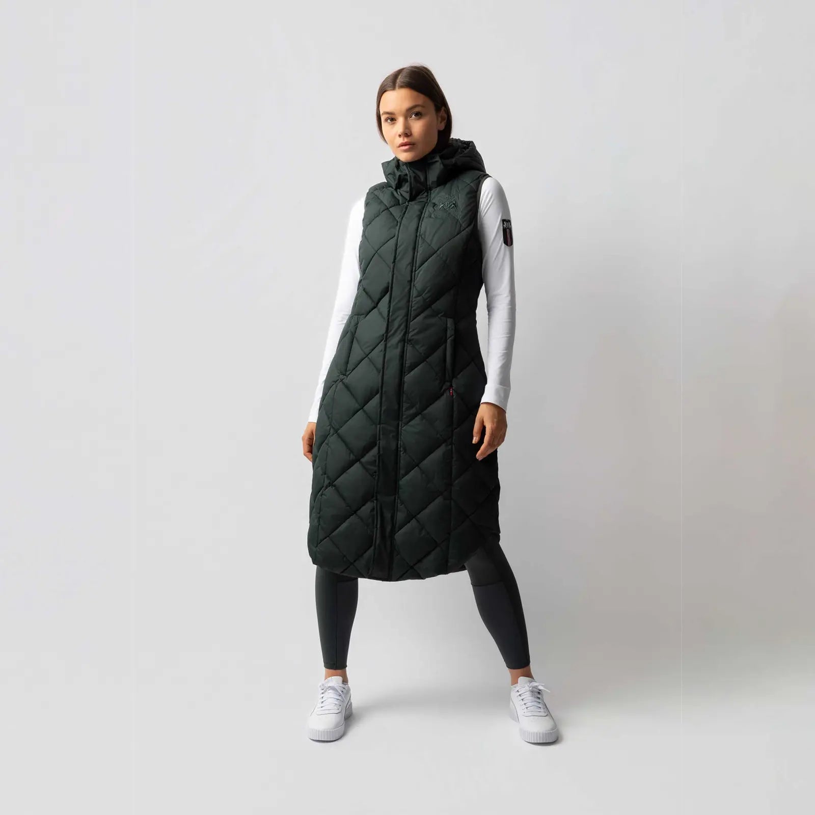 B Vertigo Gem Womens Long Padded Riding Vest