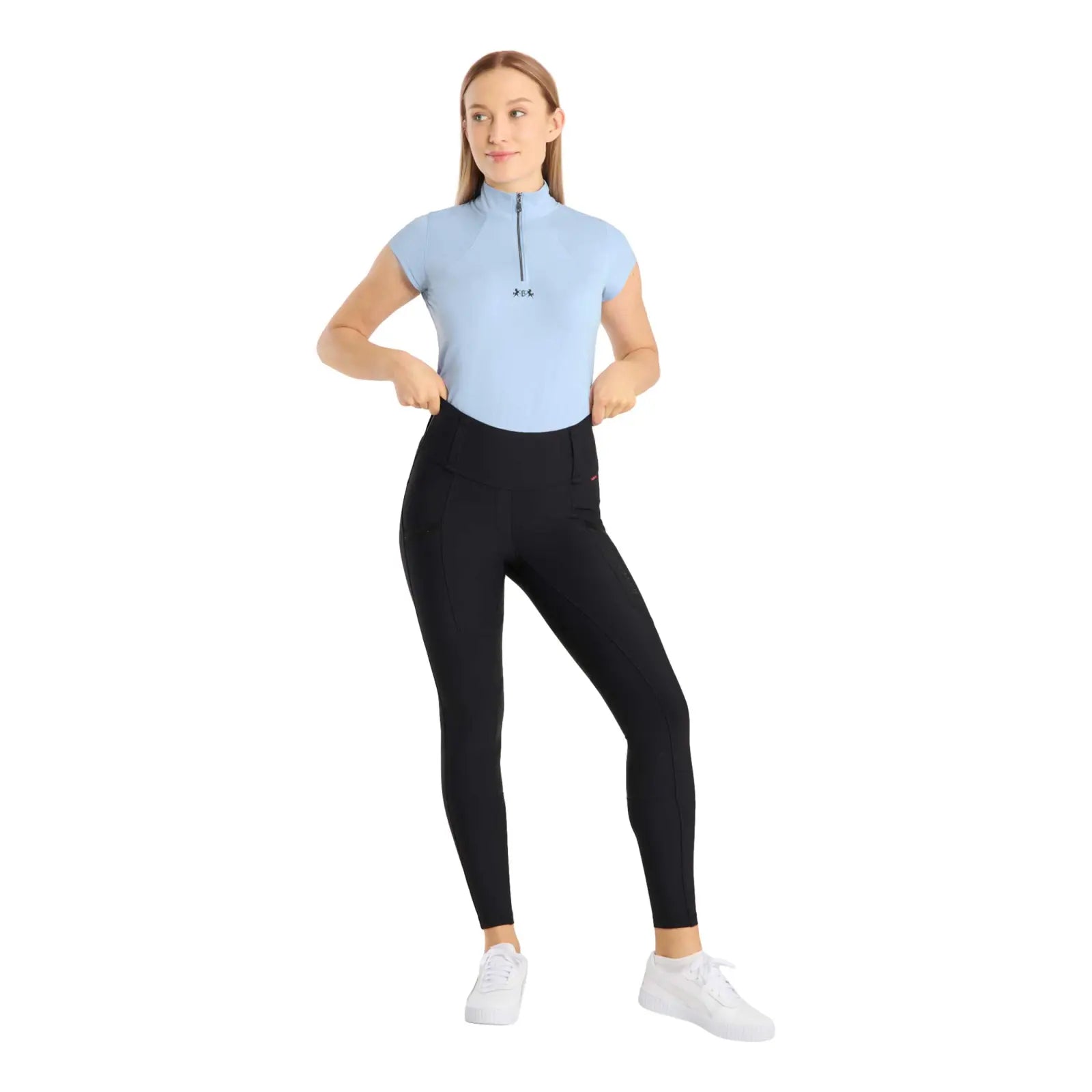 B Vertigo Diana Women's Compression Fullgrip Riding Tights