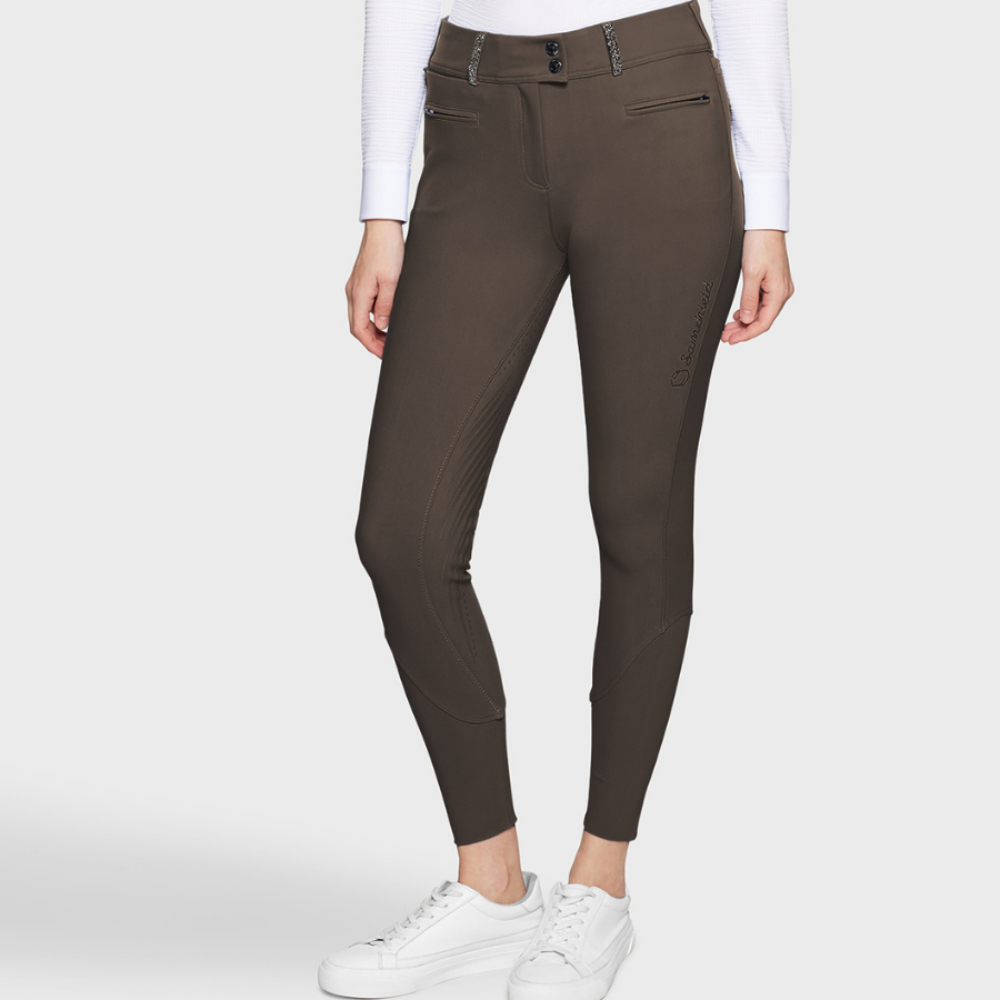 Samshield Clara Premium Knee Grip - Mocha